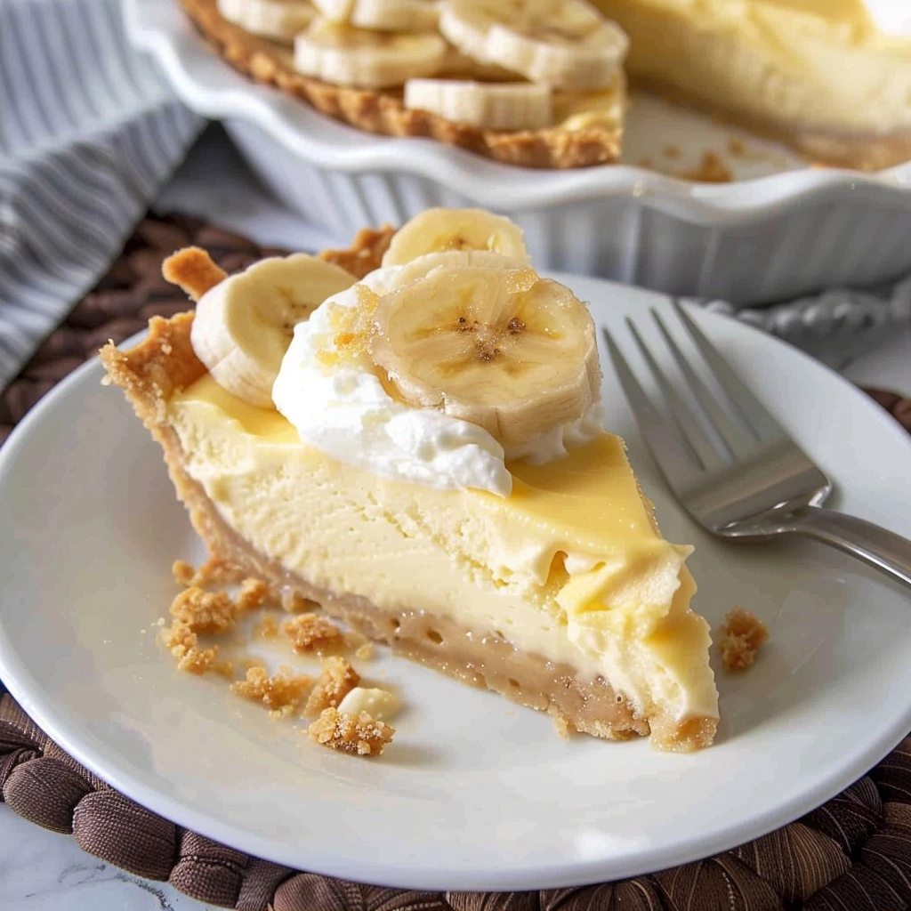 Icebox Banana Cream Pie: An Effortless No-Bake Dream