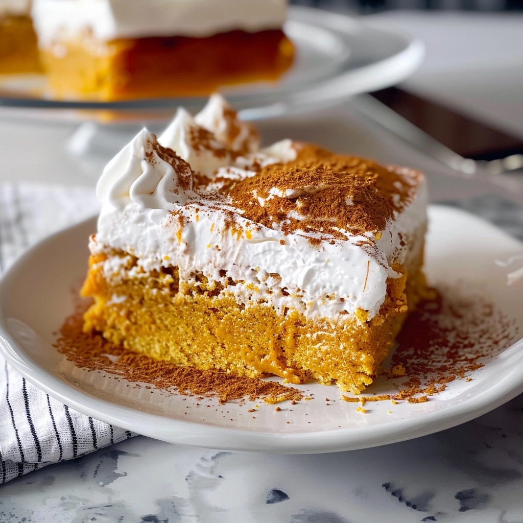 Pumpkin Spice Tres Leches Cake