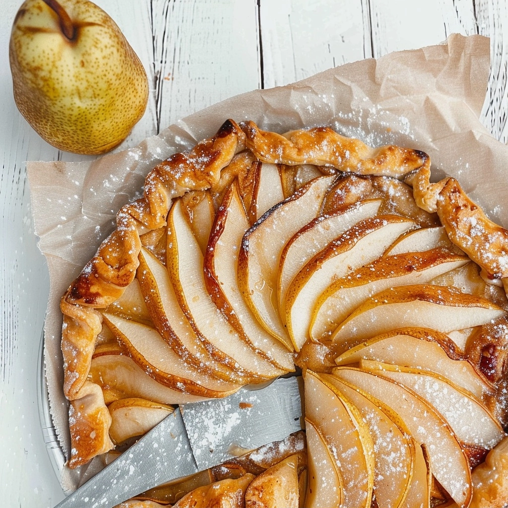 Rustic Pear Galette: An Easy Weeknight Dessert