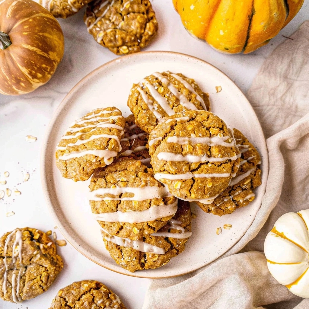 Pumpkin Oatmeal Cookies
