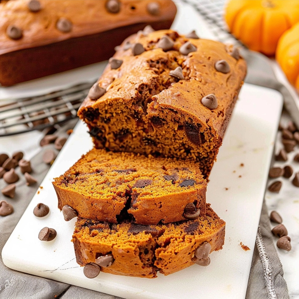 3 Ingredient Pumpkin Bread
