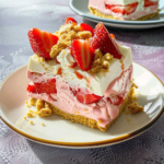 Strawberry Shortcake Ice Cream Cake