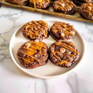 Decadent Chocolate-Caramel Cookies