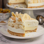 No Bake Banana Pudding Cheesecake
